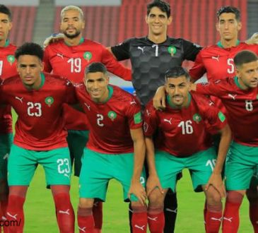 Team Morocco for AFCON 2022