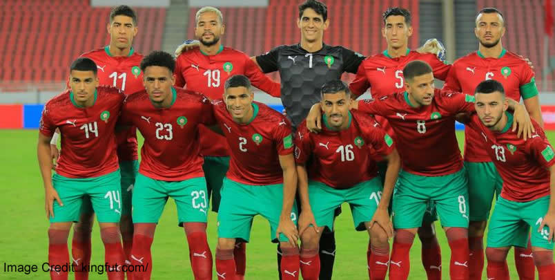 Team Morocco for AFCON 2022