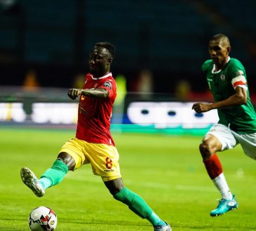 Naby Keita on the score sheet for Guinea