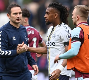 Alex Iwobi, Frank Lampard - Everton