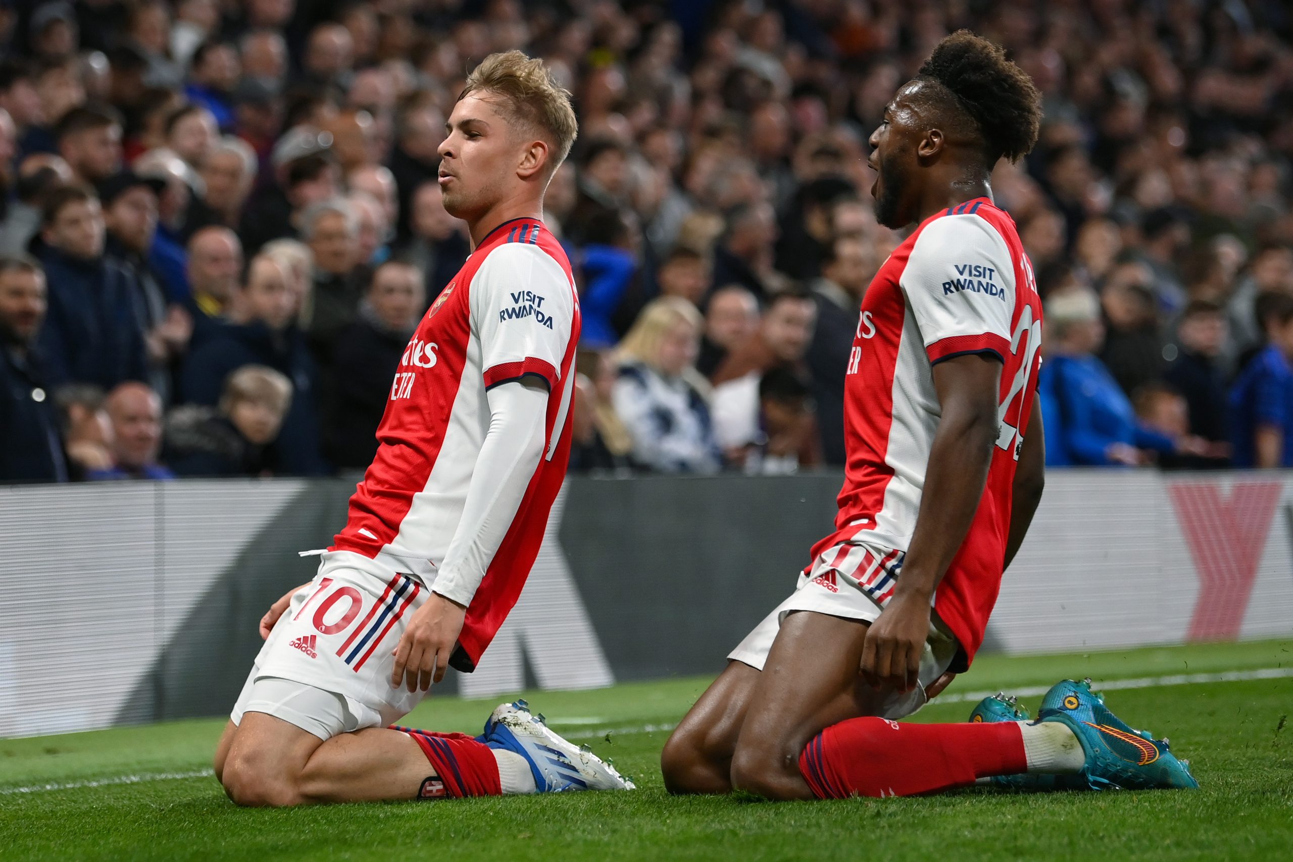 Bukayo Saka, Emile Smith Rowe - Arsenal